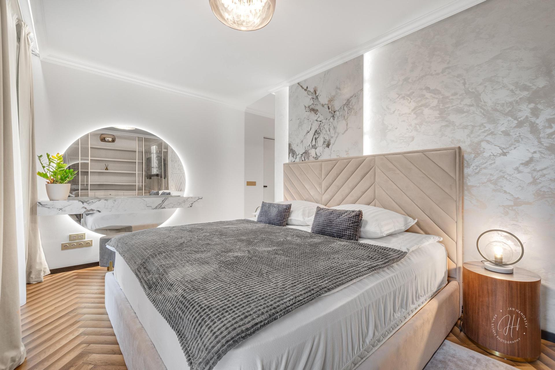 Master spálňa – Luxusný apartmán
