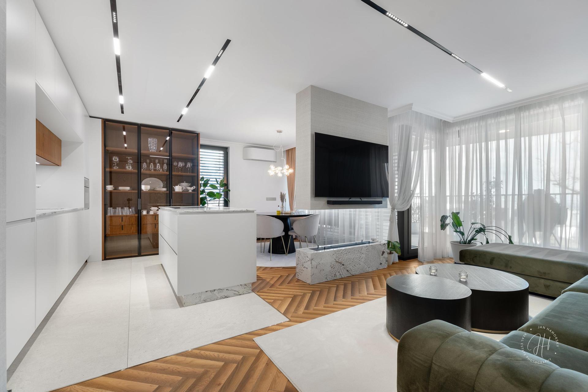 Otvorený obytný priestor – Luxusný apartmán